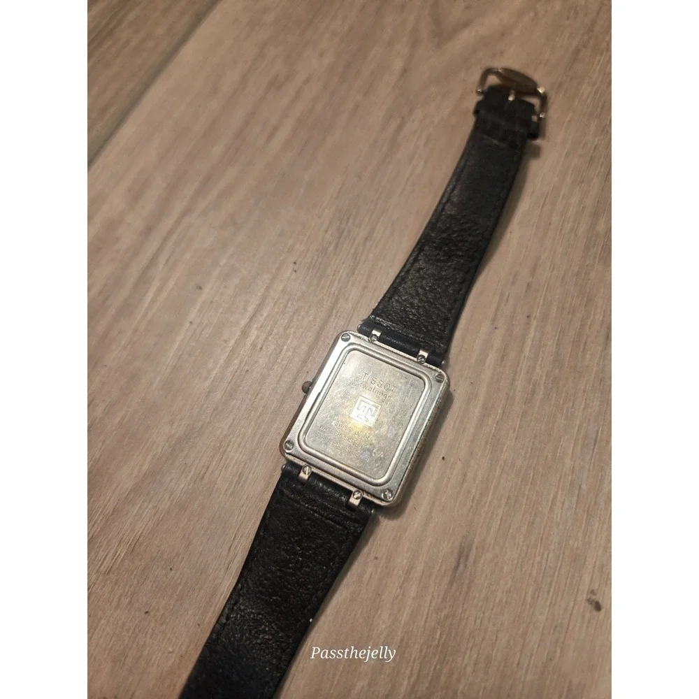Tissot Two Chronometer Twotimer Analog & Digital Swiss Watch Very Rare _2750